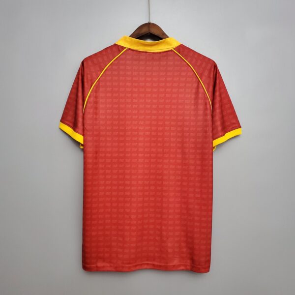 1990-1991 AS Roma Home retro kit - Image 2