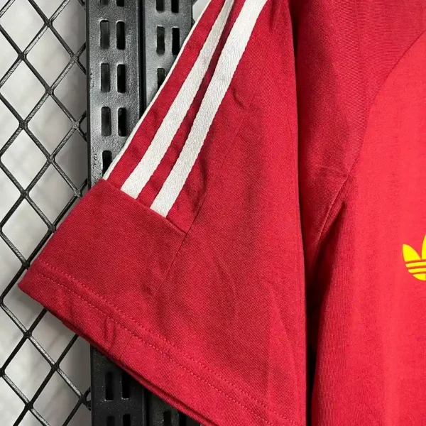 Spain Euro Retro Style Soccer retro kit - Image 4