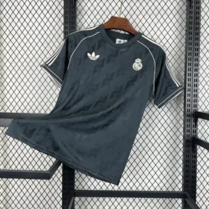 Real Madrid Black Retro Model Soccer retro kit