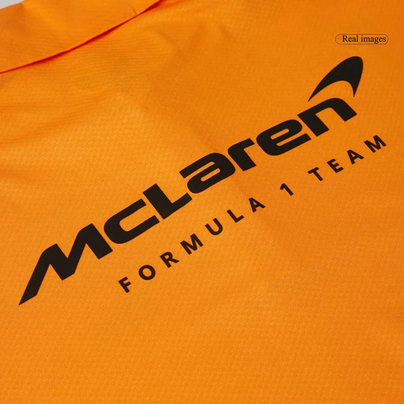F1 McLaren Racing Team Polo Shirt Orange 2024 - Image 11