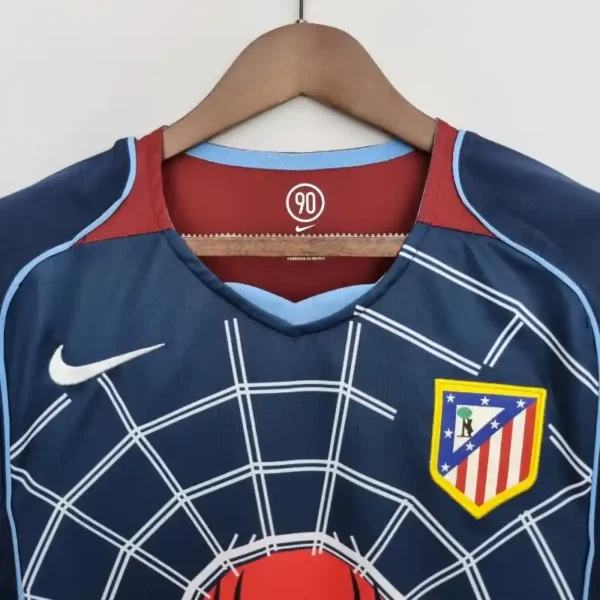 2004-2005 Atletico Madrid Jersey retro kit - Image 6