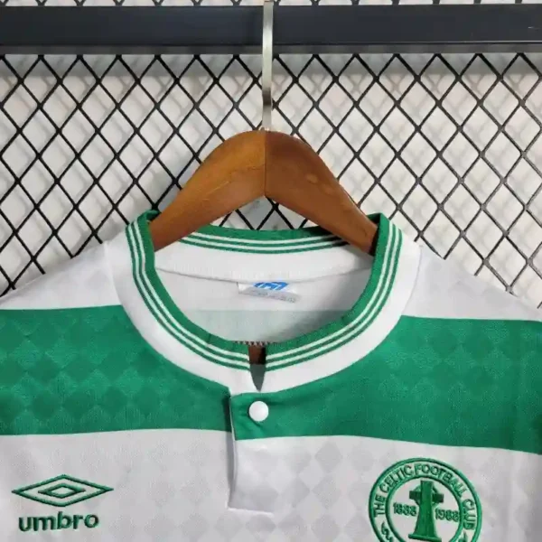 1987-1988 Long Sleeved Celtics Jersey retro kit - Image 4