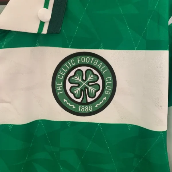 1989-1991 Celtic Jersey retro kit - Image 3