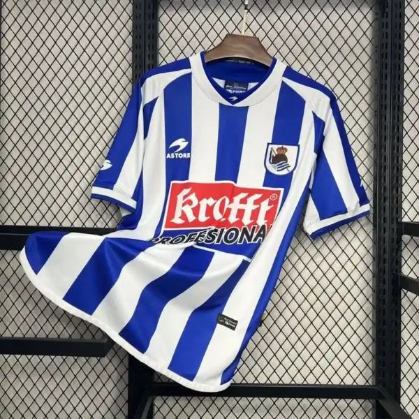 2002-2003 Real Sociedad Jersey retro kit - Image 8