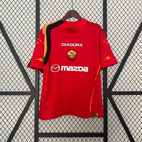 2004-2005 Roma Jersey retro kit