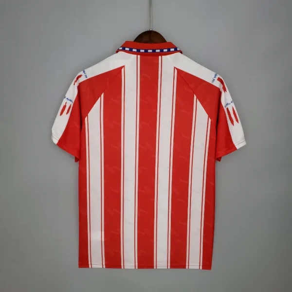 1994-1995 Atletico Madrid Jersey retro kit - Image 4