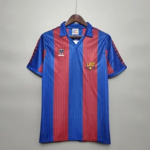 1990-1991 Barcelona Jersey retro kit