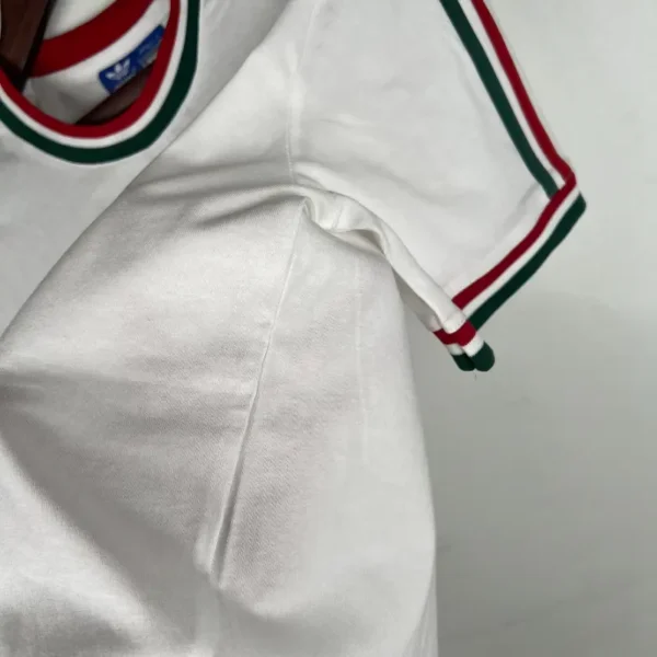 2014-2015 Fluminense White Soccer retro kit - Image 6
