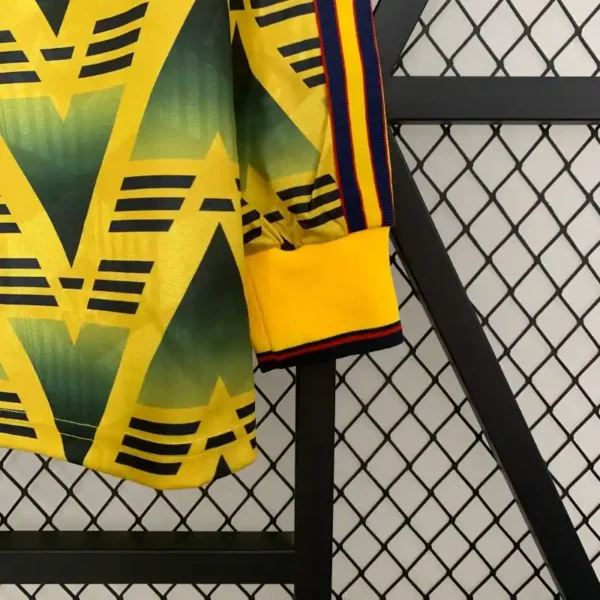1991-1993 Arsenal Long Sleeve Jersey retro kit - Image 6
