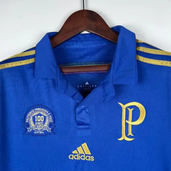 2014-2015 Palmeiras Blue Soccer retro kit - Image 5