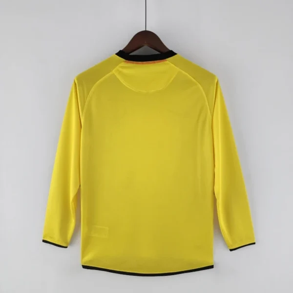 2008-2009 Long Sleeve Barcelona Jersey retro kit - Image 2