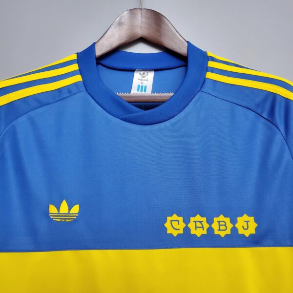 1981 Boca Junior Home retro kit – Long sleeve - Image 3