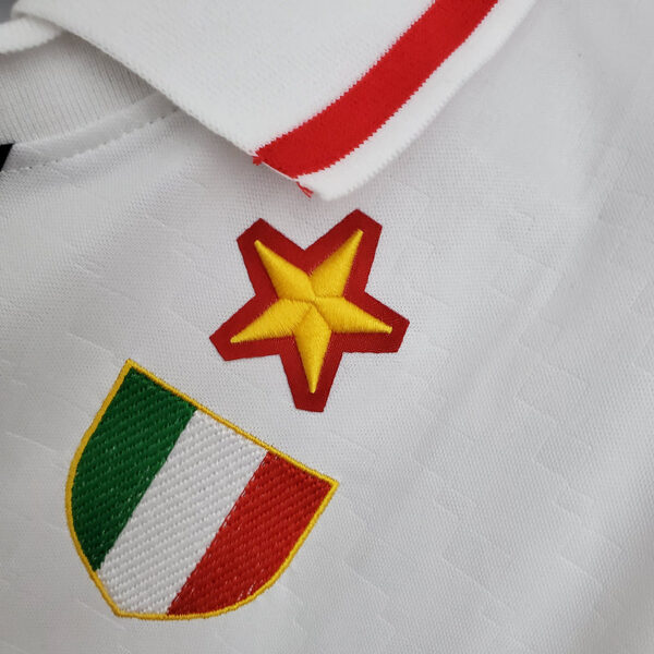1995-1997 AC Milan Away retro shirt - Image 7