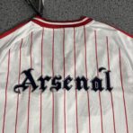 Arsenal Baseball style Pre Match Casual Training Soccer shirt 25-26 - Image 5