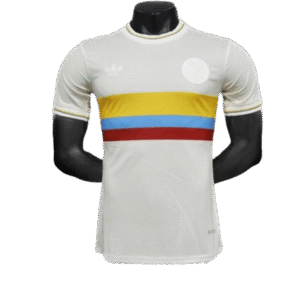 2024-25 Colombia Nation Jacquard 100th Anniversary Edition Player Version Football Jersey Soccer Shirt
