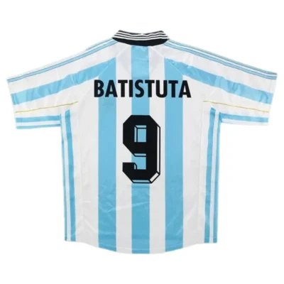 Argentina World Cup 1998 Retro Jersey Home - Image 3