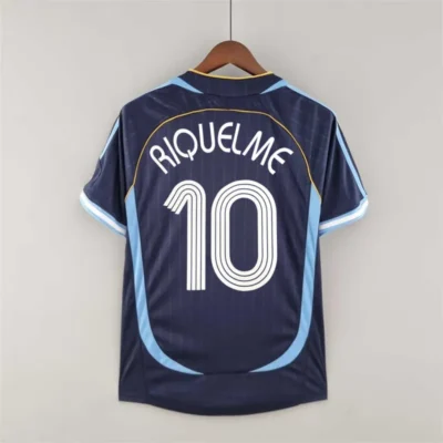 Argentina World Cup 2006 Retro Jersey Away - Image 6