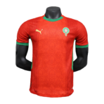 2025 Morocco Home Soccer Shirt  Player Version