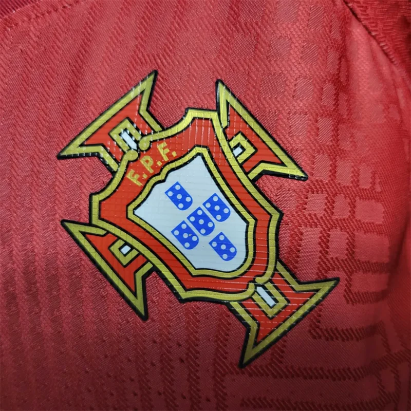 2022 Portugal Home Soccer Jersey Replica Player Version World Cup - Image 4