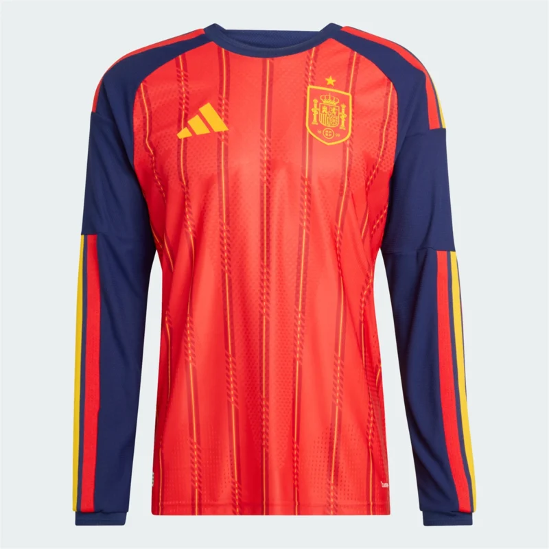 0d878b98d9-1.webp Adidas Spain Home long sleeves Shirt Football Jersey 2026 - Image 1