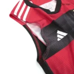 CR Flamengo 2023/24 Training Vest Red&Black - Image 6