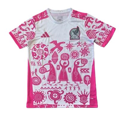 2025 Mexico Special Edition Pink Fan Edition Football Shirt