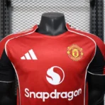Manchester United Home Football Jersey For Player Edition 2025/2026 - Image 3