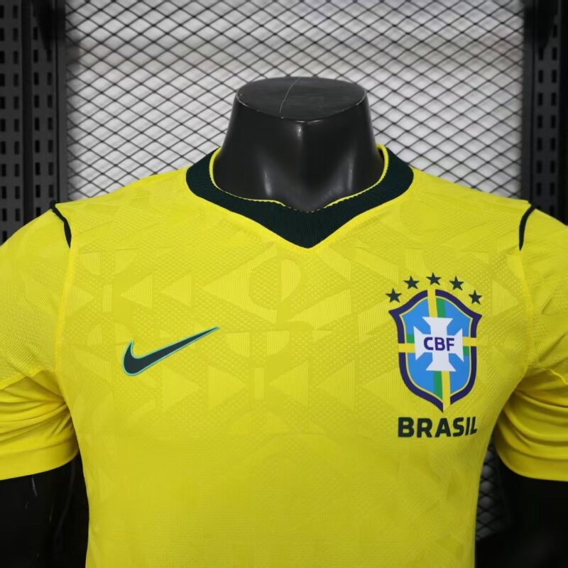 2026 Brazil World cup Home Football jersey Player Edition - Image 3