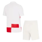 Men's Croatia Home Kit(Jersey+Shorts) Euro 2024 - Image 2