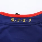 2010 Spain Nation Retro Soccer Jersey Away Long Sleeve Replica World Cup - Image 9