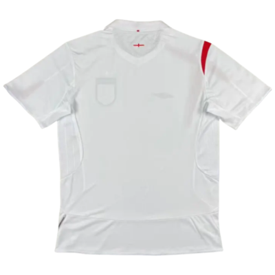 England World Cup 2006 Retro Soccer Jersey Home - Image 2