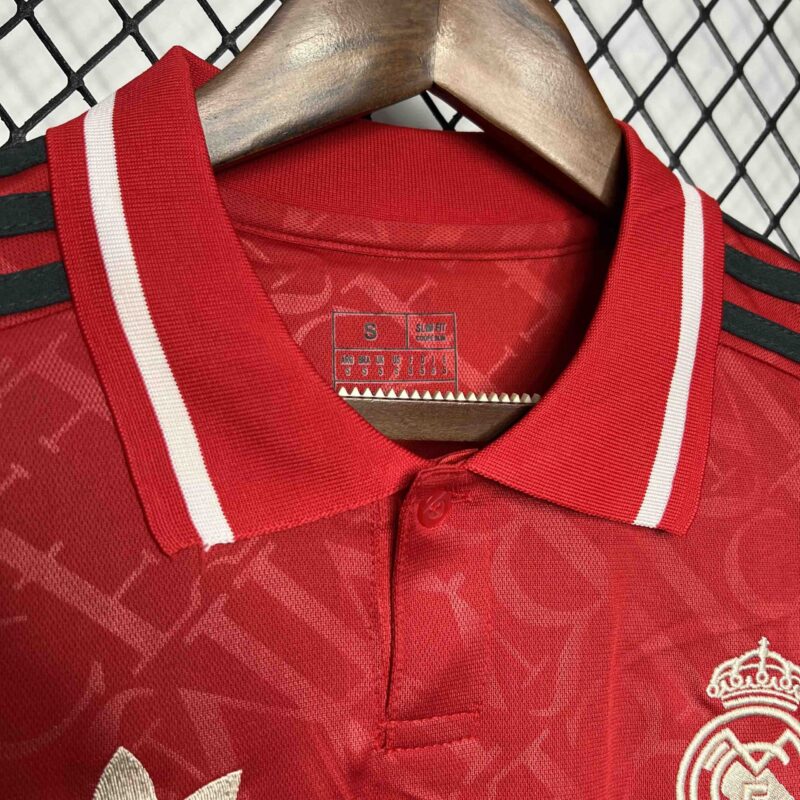 Real Madrid  24-25  Red Kit Football Apparel - Image 5