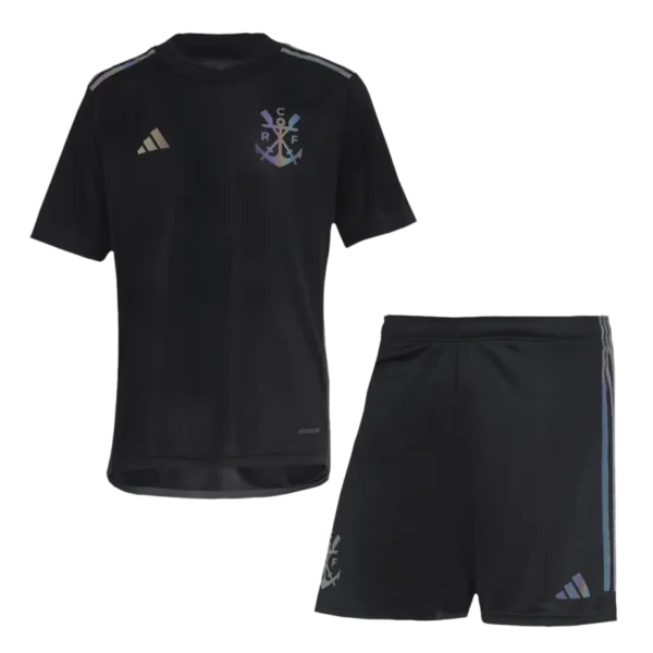Kids CR Flamengo 2023/24 Third Kit(Jersey+Shorts)