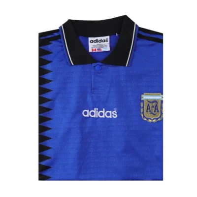 Argentina World Cup 1994 Retro Jersey Away - Image 3