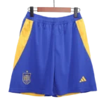 2024 Spain Nation Home Soccer Shorts Euro - Image 3