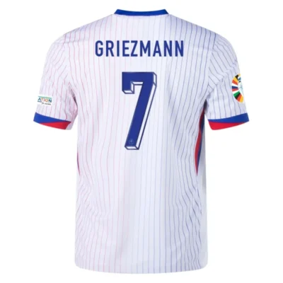 France Away Jersey Euro 2024 MBAPPE #10 GIROUD #9 GRIEZMANN #7 Soccer Apparel - Image 4