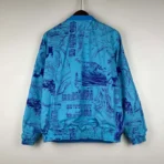 2023-2024 Juventus Reversible Windbreaker Blue Soccer Jersey 1:1 Thai Quality - Image 7