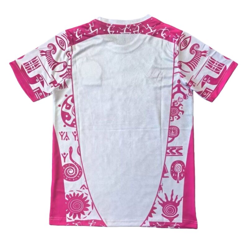 2025 Mexico Special Edition Pink Fan Edition Football Shirt - Image 2