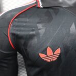 Manchester United POLO Shirt Player Edition Football Jersey Long Sleeve 25-26 - Image 3