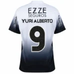 Corinthians Home Yuri Alberto 9 Shirt incl. Full Sponsor Set 2024-2025  Player version / fans version  Non-Customize - Image 2