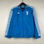 2023-2024 Juventus Reversible Windbreaker Blue Soccer Jersey 1:1 Thai Quality - Image 12
