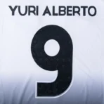 Corinthians Home Yuri Alberto 9 Shirt incl. Full Sponsor Set 2024-2025  Player version / fans version  Non-Customize - Image 4