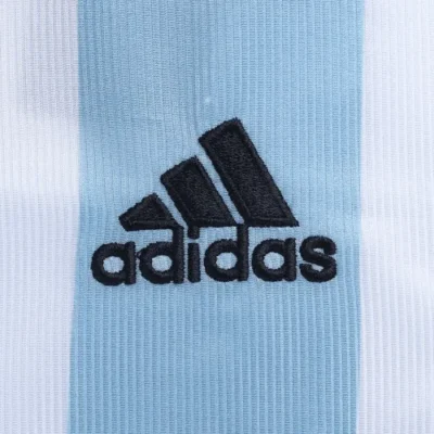 Argentina World Cup 1998 Retro Jersey Home - Image 8