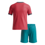 2026 Portugal World cup Home Kids Soccer Shirt Kit jersey+Shorts - Image 2