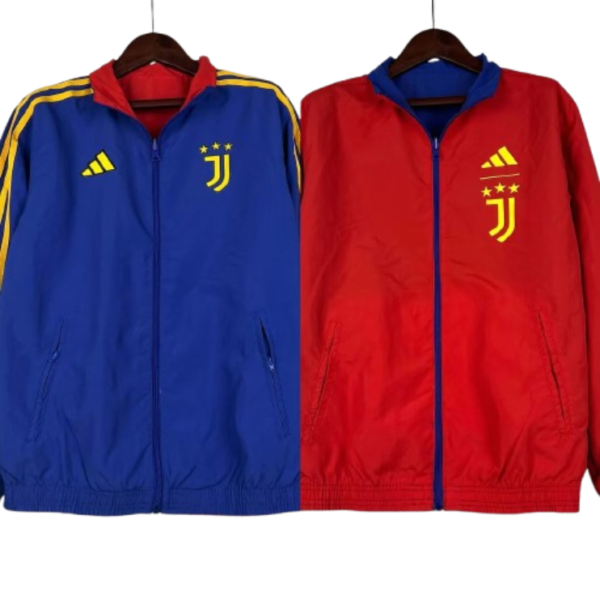 2023-2024 Juventus Reversible Windbreaker£¨Blue-red£©Soccer Jersey 1:1 Thai Quality