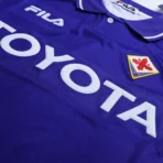 Fiorentina 1999/00 Retro Soccer Jersey Home Replica - Image 8