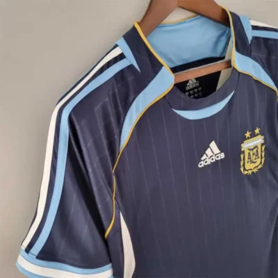 Argentina World Cup 2006 Retro Jersey Away - Image 12