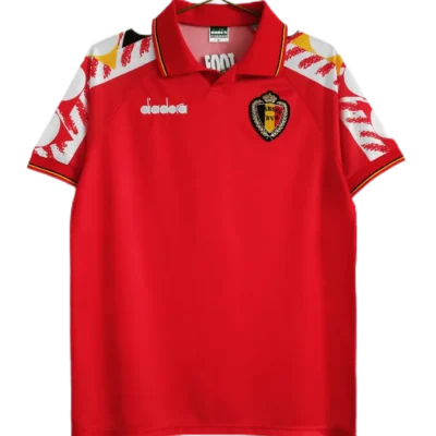Belgium Nation Retro Jersey Home 1995