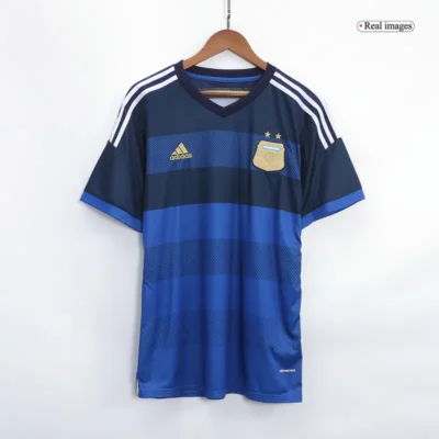 Argentina World Cup 2014 Retro Jersey Away - Image 2