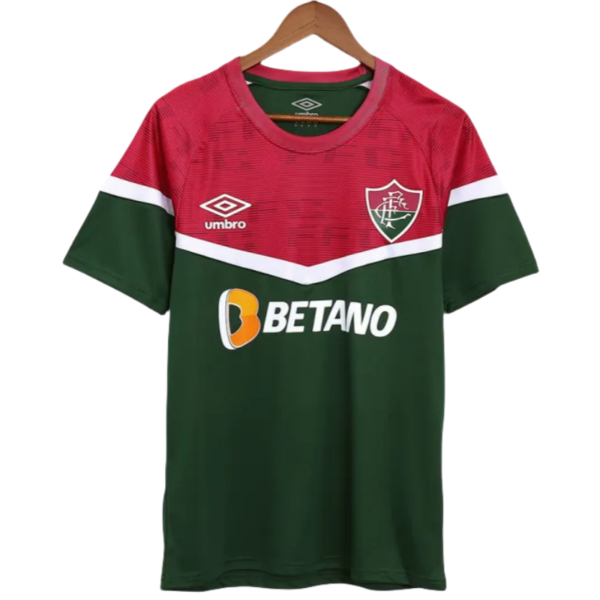 Fluminense FC  2023/24 Pre-Match Jersey Red&Green Replica